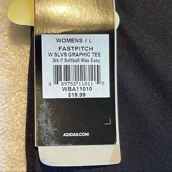 ADIDAS Funny SOFTBALL TANK Top Performance Athletic Women's Size L Large - Picture 11 of 13